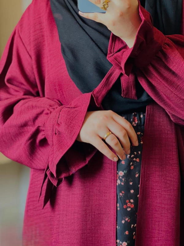 طقم 3 قطع بناتي - جيبة - كاردي - بدي Image 7 Preview