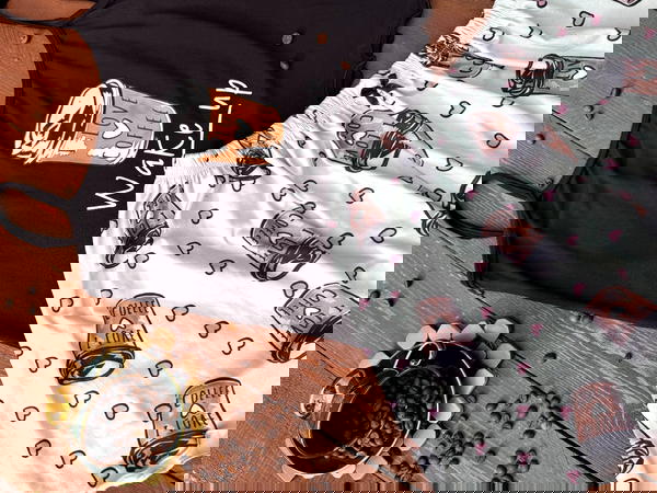 طقم هوت شورت لمحبي القهوة  Image 1 Preview