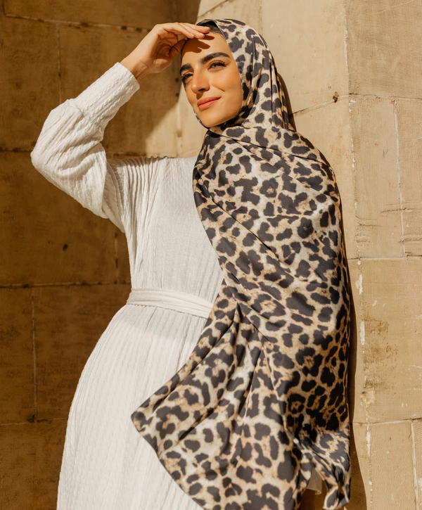 LEOPARD SILK SCARF Image 1 Preview