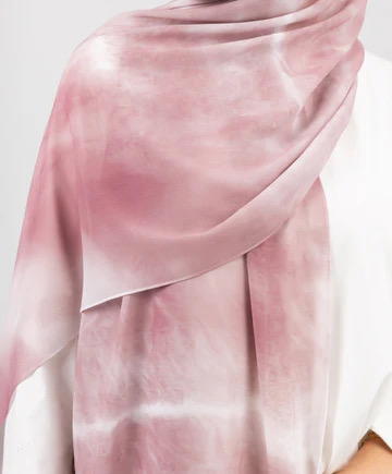 ROSEATE CHIFFON SCARF Image 2 Preview