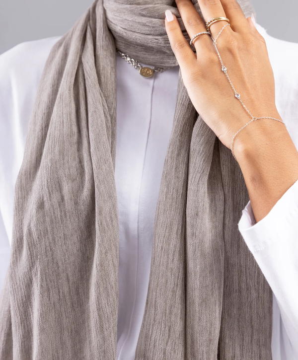 MARBLE LINEN SCARF Image 2 Preview