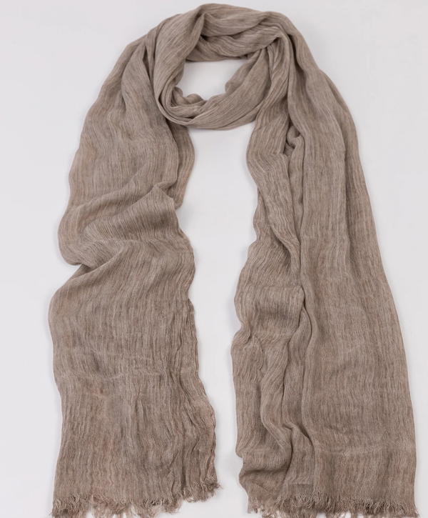 MARBLE LINEN SCARF Image 3 Preview