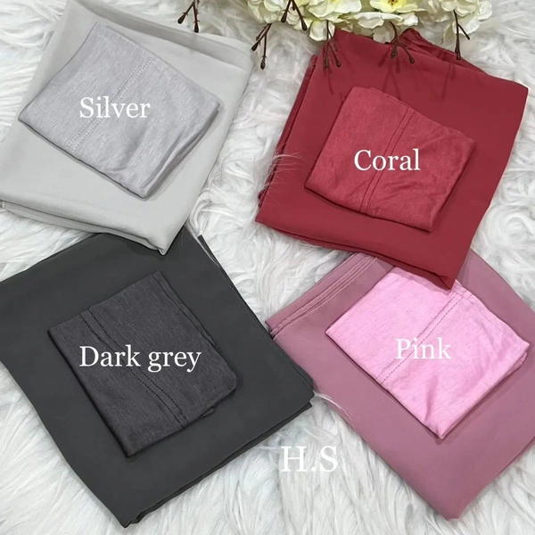 طرحه وبندنانه نفس لون Image 3 Preview