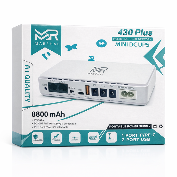 UPS راوتر 8800mah MARSHAL-430 Image 1 Preview