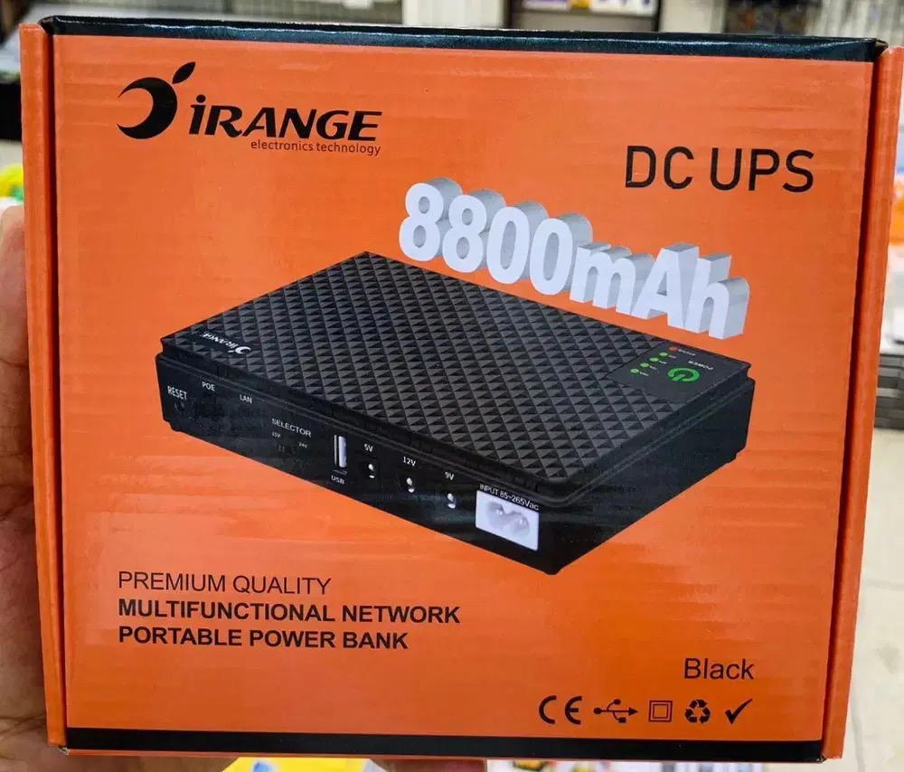 UPS راوتر ماركة IRANGE حجم 8800mah Preview Image