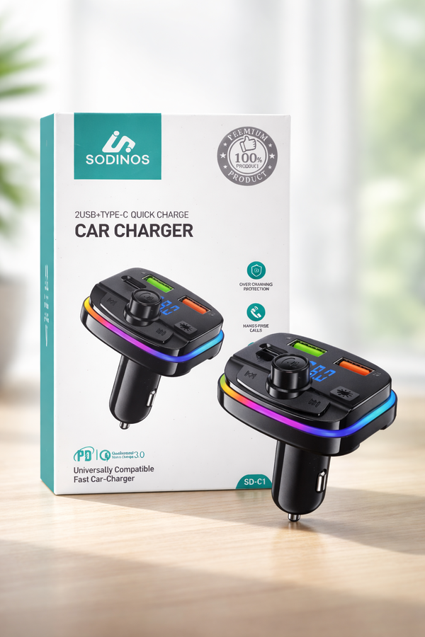 MP3 بلوتوث وشاحن سيارة SD-C1 Image 1 Preview