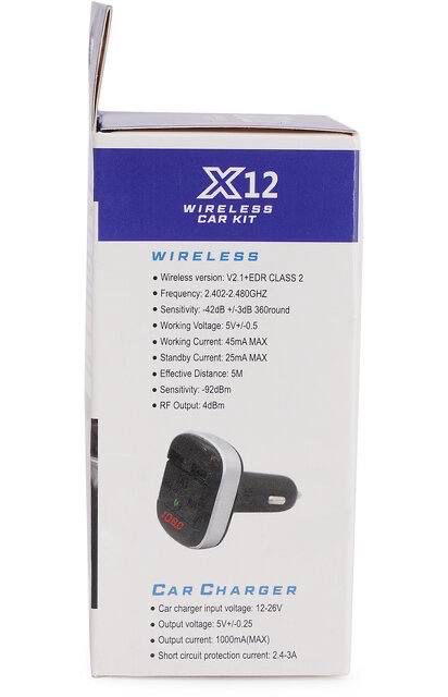 MB3 سيارة بلوتوث X12 Image 2 Preview