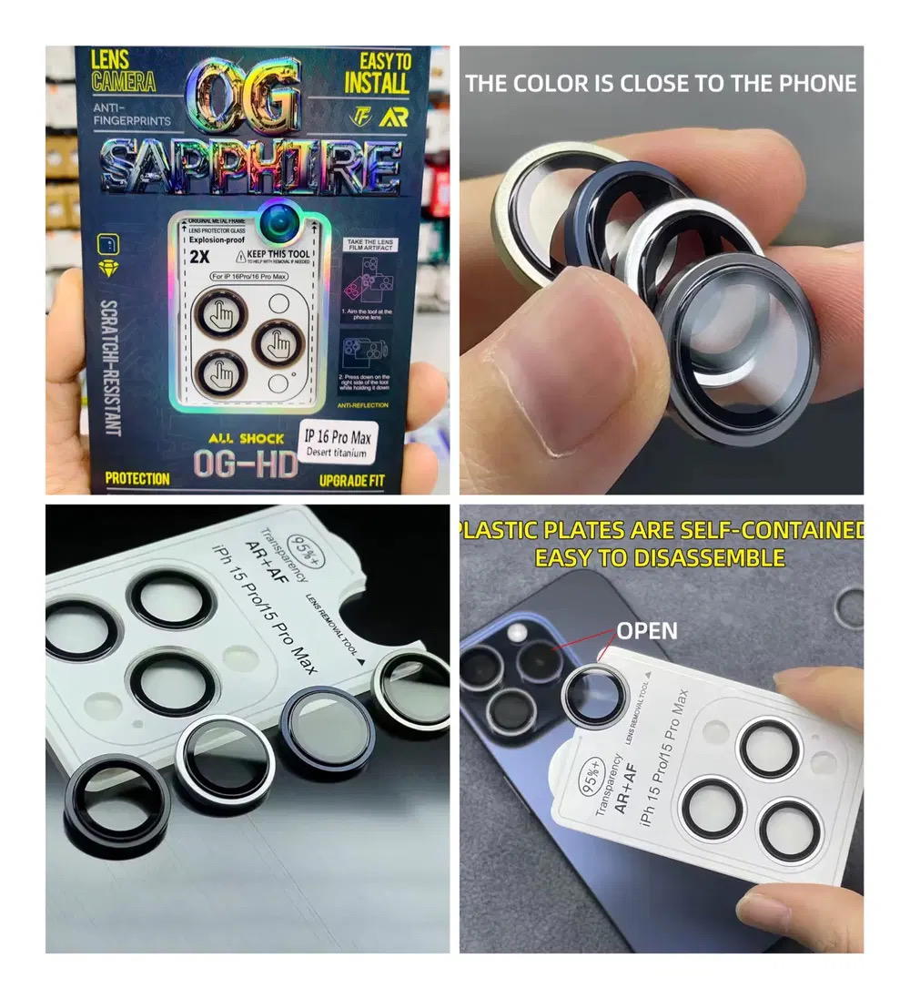 عدسات ايفون ياقوت الاصلي ضد الكسر Preview Image