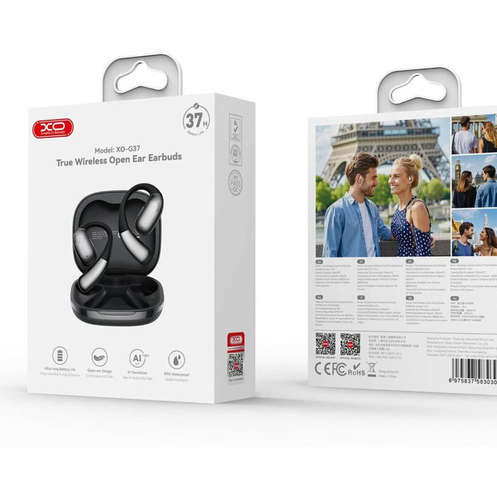 ايربود ماركة XO-G37 ترجمة لغات بالذكاء الاصطناعي 37ساعة تشغيل Preview Image