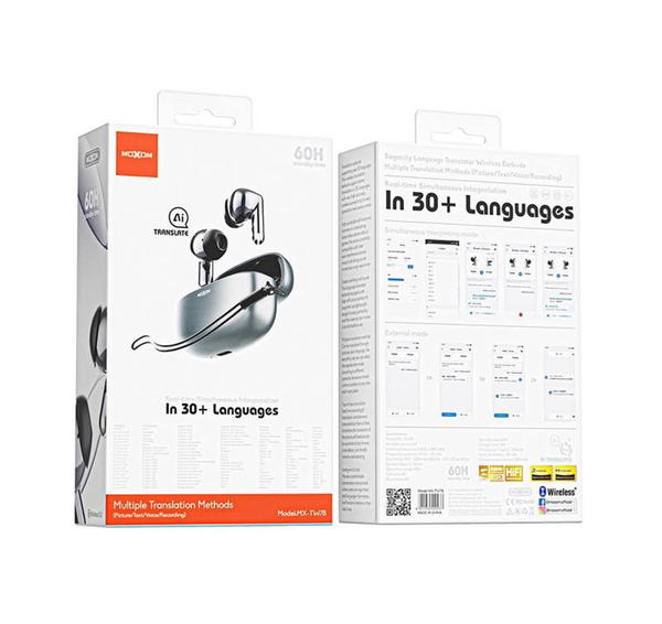 ايربود+ترجمة تلقائية 30 لغة MOXOM TW78 Image 4 Preview