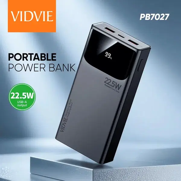 بور بنك VIDVIE 20000mah PD22w Image 2 Preview