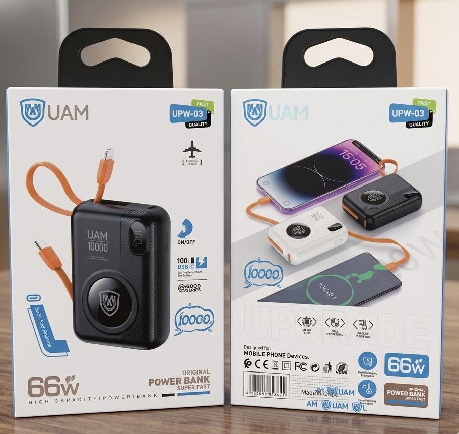 بور بنك UPW-03 10000mah PD66w Preview Image