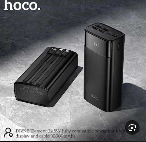 بور بنك 30000mah PD20W hoco DB89B Image 2 Preview