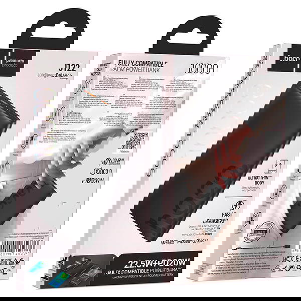 بور بنك hoco 10000mah J122 PD20w Image 1 Preview