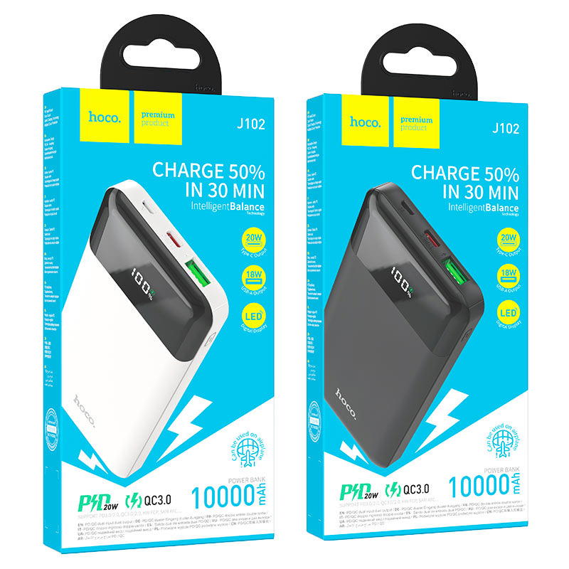 بور بنك hoco 10000mah PD20w J102 Preview Image