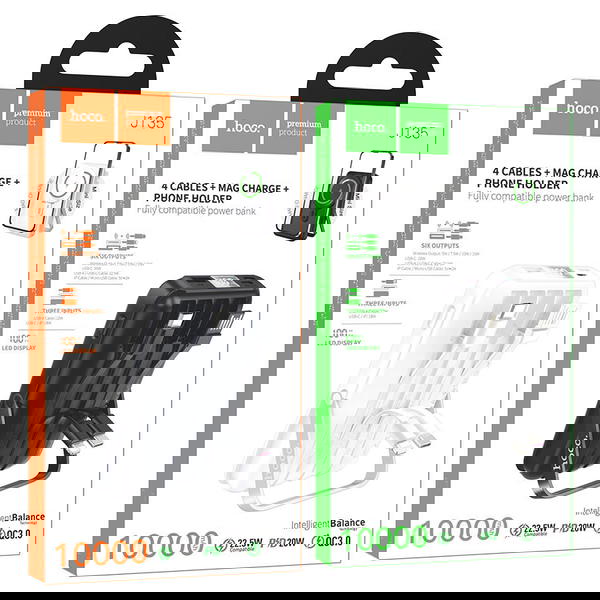 بور بنك hoco 10000mah شحن وايرلس J135  Image 1 Preview