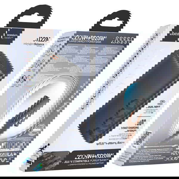 بور بنك hoco 20000mah J122A PD20w Image 1 Preview