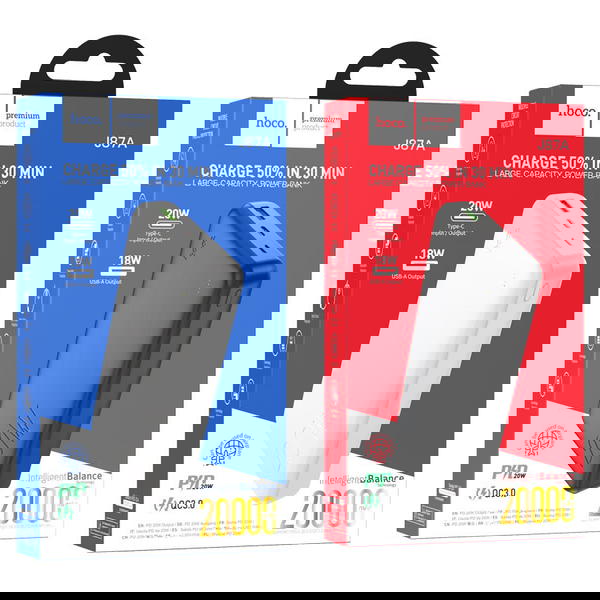 بور بنك hoco 20000mah PD20w J87A Image 1 Preview