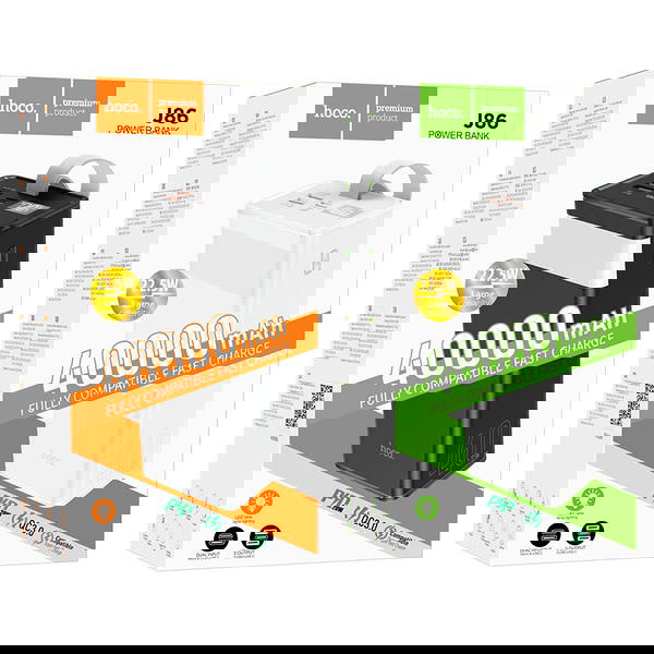 بور بنك hoco 40000mah PD20w J86 Image 1 Preview