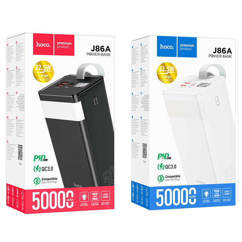 بور بنك hoco 50000mah PD20w J86A Preview Image