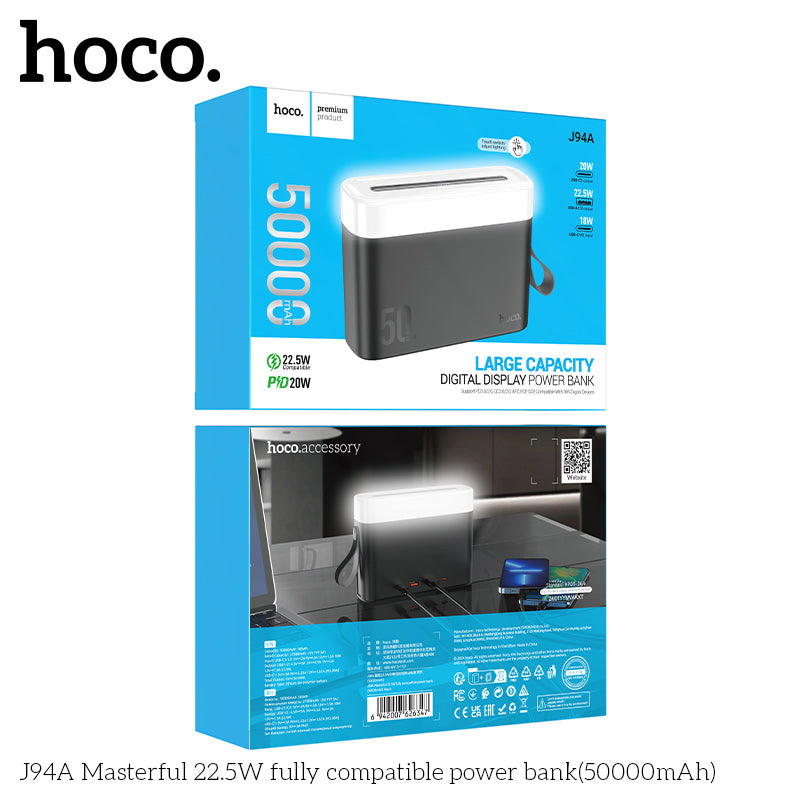 بور بنك hoco 50000mah PD20w J94A Preview Image