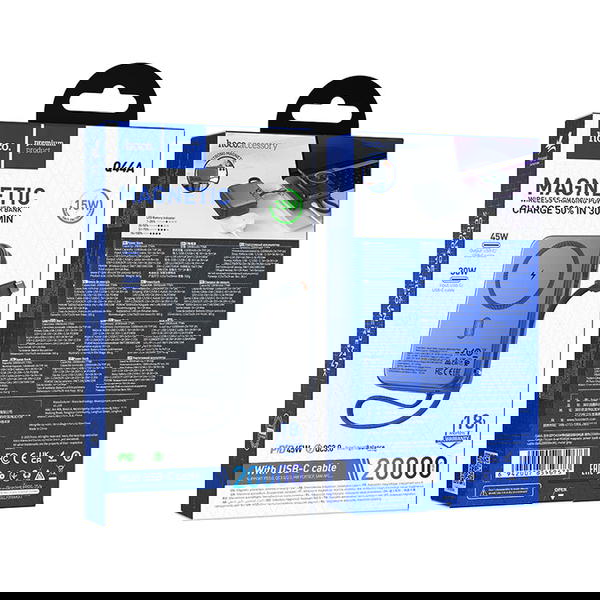 بور hoco Q44A شحن وايرلس مع كيبل TC Image 1 Preview