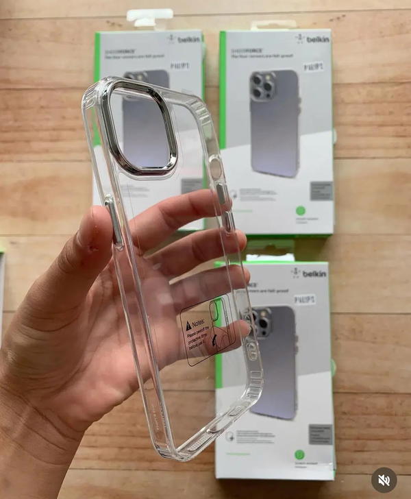 درع ايفون Belkin شفاف اصلي Image 4 Preview