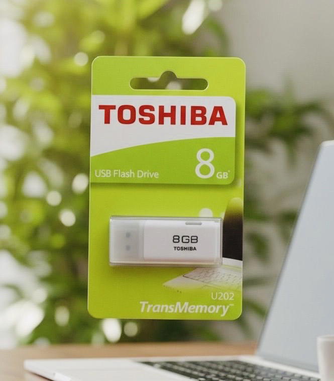 فلاش ذاكرة   TOSHIBA 8GB ضمان اصلي Preview Image