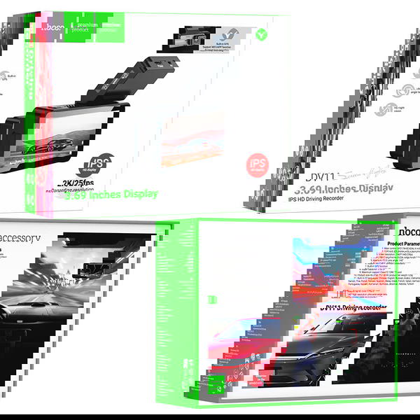 كاميرا مراقبة للسيارة  hoco DV11 Image 1 Preview