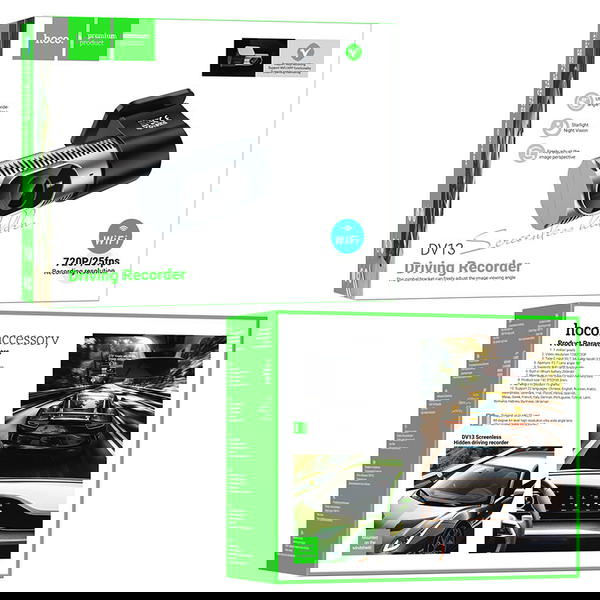 كاميرا مراقبة للسيارة hoco DV13 Image 1 Preview