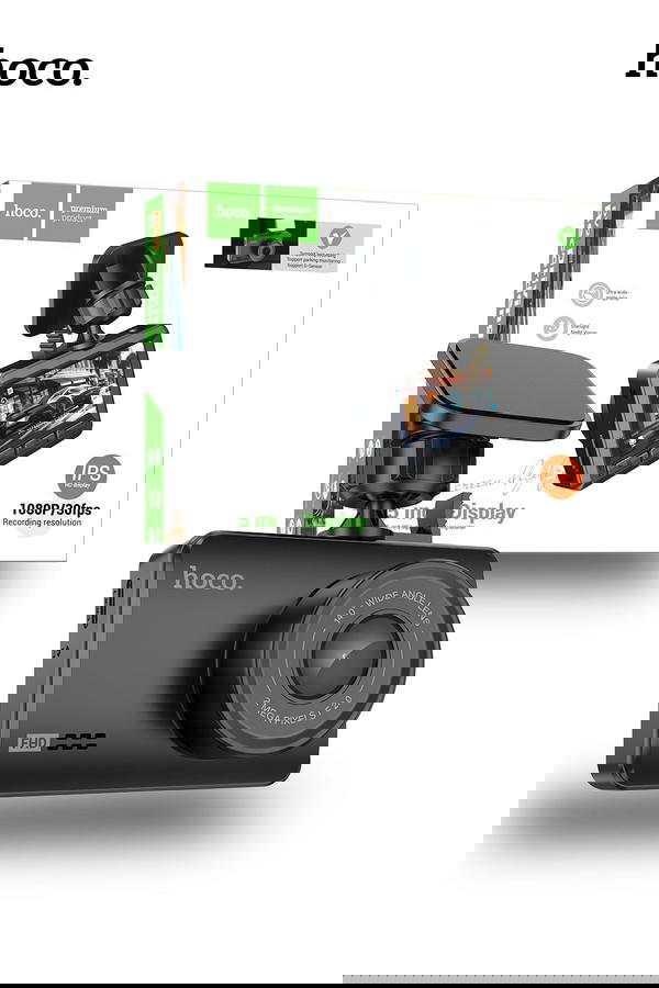 كاميرا مراقبة للسيارة hoco DV2 Image 1 Preview