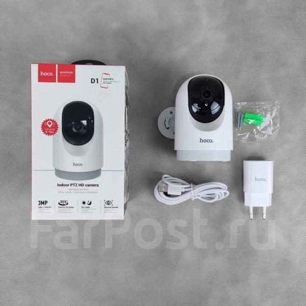كاميرا مراقبة مكتبية hoco واي فاي D1 Image 2 Preview