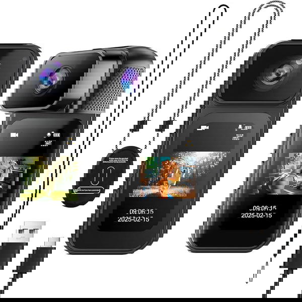 كاميرا تصوير اثناء السير او الرياضة hoco DV105 Image 3 Preview