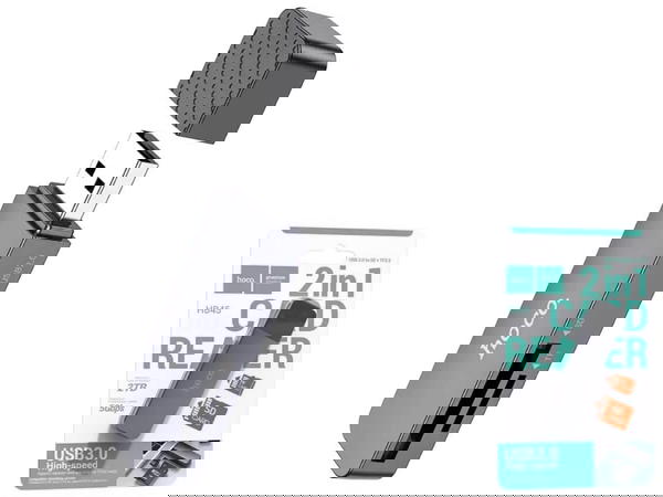 كاردريدر رام 2IN1 USB سرعة نقل 5Gbps hoco Hp45 Image 2 Preview