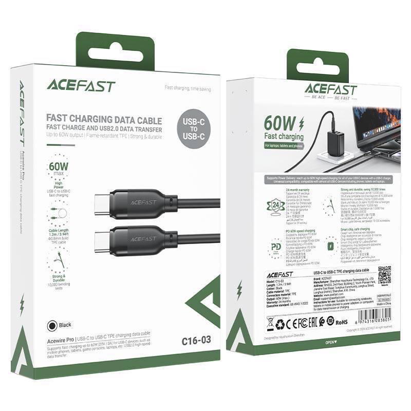 كيبل PD TYPEC ACEFAST C16-03 60w Preview Image