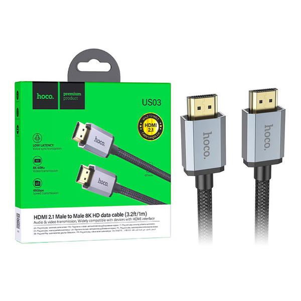 كيبل HDMI HOCO US03 ١متر Image 1 Preview