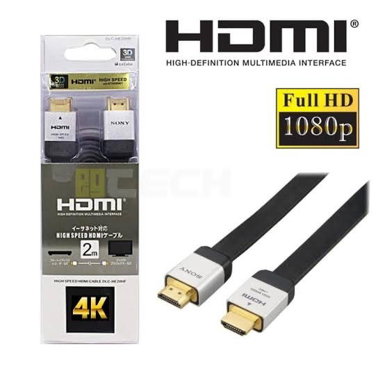 كيبل HDMI SONY ٣متر Image 1 Preview