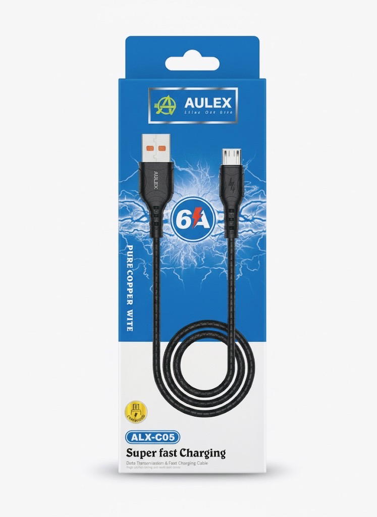 كيبل AULEX C09 كلكسي ايفون تايب سي ٢متر Preview Image