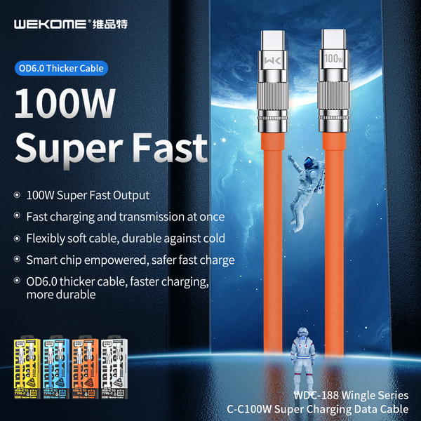 كيبل TC-TC 100W WECOME WDC188 Image 2 Preview