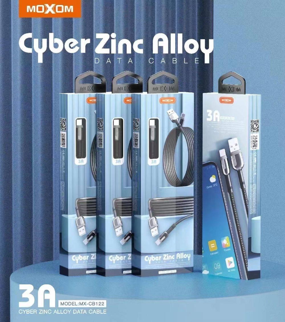 كيبل MOXOM CB122 كلكسي ايفون تايب سي Preview Image