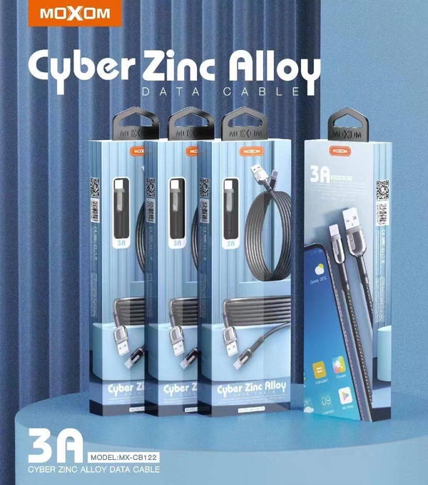 كيبل MOXOM CB122 كلكسي ايفون تايب سي Image 1 Preview