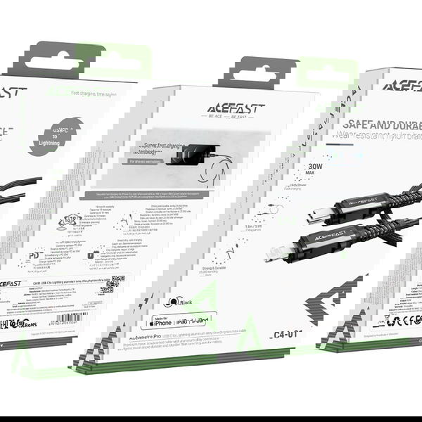 كيبل ايفون ACEFAST PD C4-01 مرخص من ابل Image 1 Preview