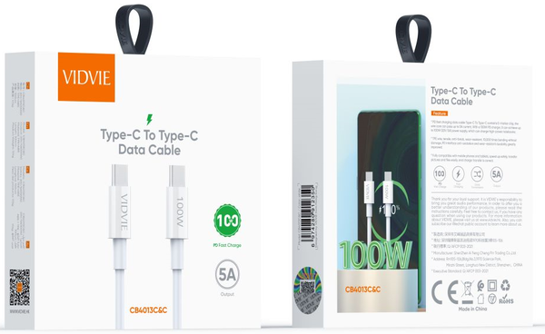 كيبل VIDVIE 4013 PD TC-TC 100w Image 1 Preview