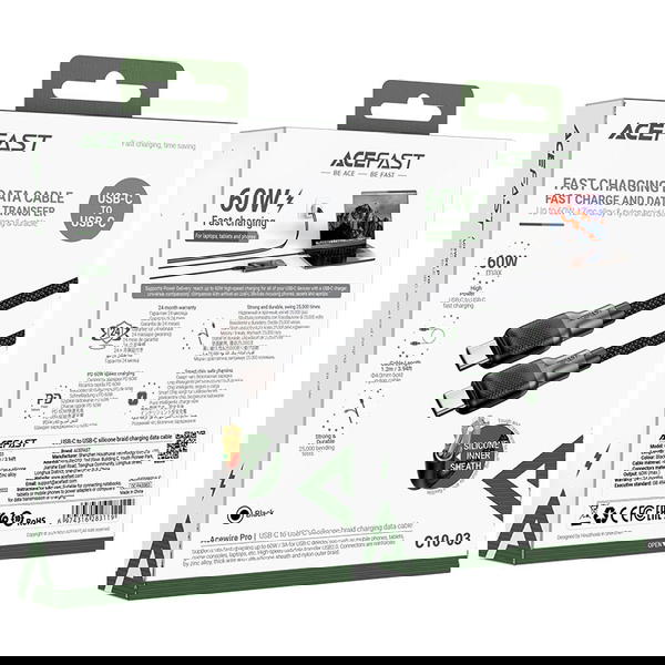 كيبل تايب سي TC-TC 60w ACEFAST C10-03 Image 1 Preview