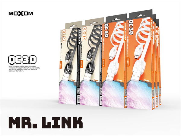 كيبل MOXOM CB61 كلكسي ايفون تايب سي Image 1 Preview