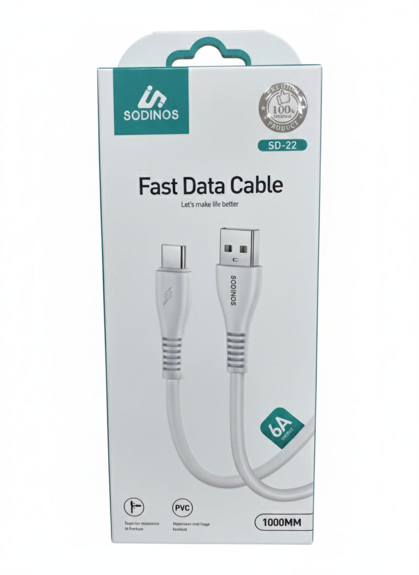 كيبل SD-22 متوفر ايفون+تايب سي Preview Image