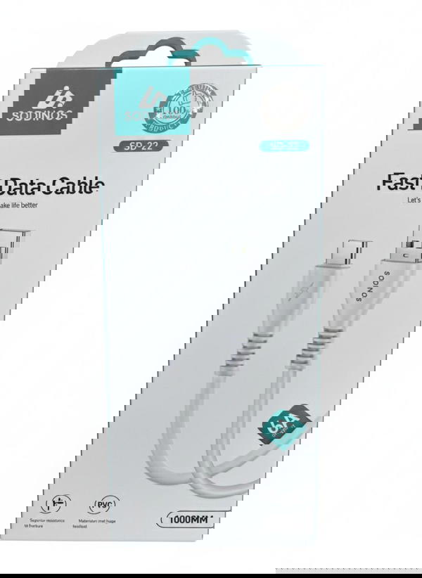 كيبل SD-22 متوفر ايفون+تايب سي Image 1 Preview