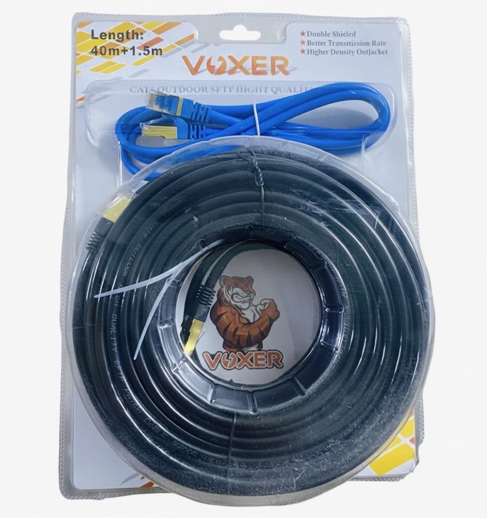 كيبل انترنت اصلي حراري مسلح LAN 40m ماركة VOXER Preview Image