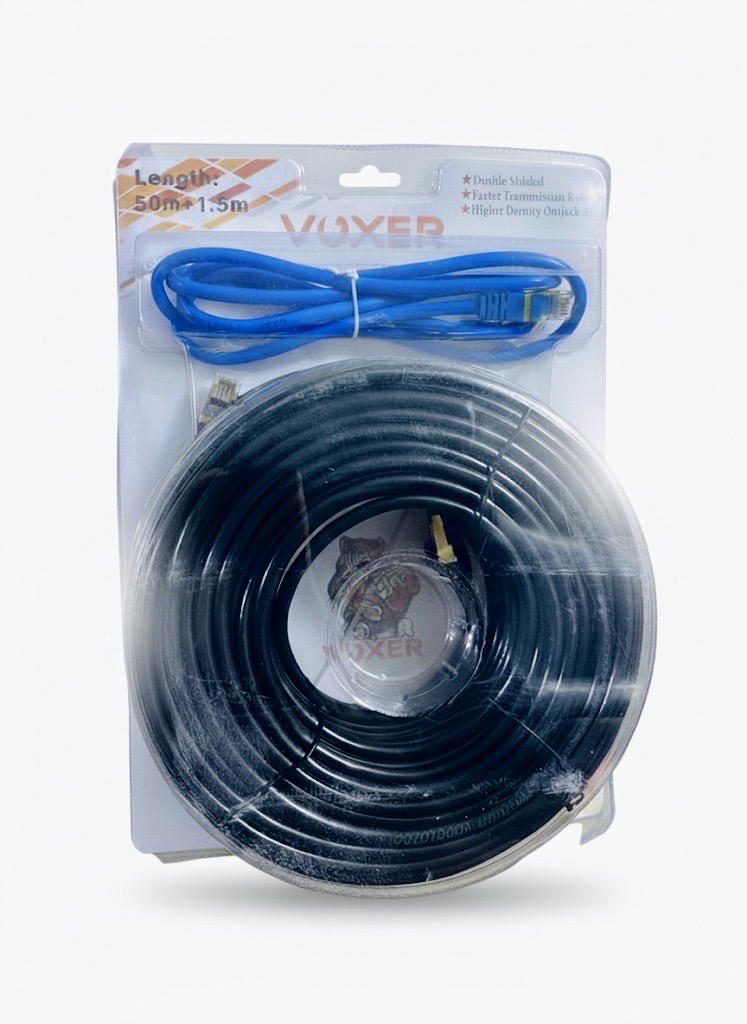 كيبل انترنت اصلي حراري مسلح LAN 50m ماركة VOXER Preview Image