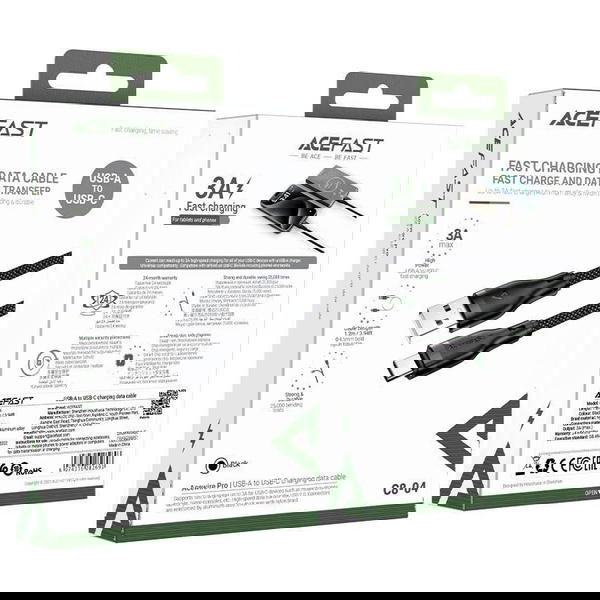 كيبل اصلي تايب سي 60w ACEFAST C8-04  Image 1 Preview